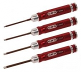  Jeu de Cl Allen 6 pans 1.5 ,2.0, 2.5 , 3.0 X 45mm 