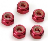 Ecrous M3 rouge