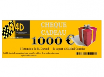 Chque cadeau 