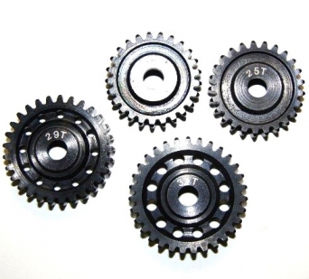 Kit pignons acier 31Tx1 - 25Tx2 -29Tx1