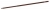 Cl Allen 6 pans 2.0 X 120mm Embout seul  